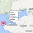 Huge explosion in the sea near Mariupol 