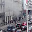 Explosion at Malbeek metro station in Brussels, Belgium