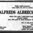 Alfreds Albehtsons