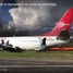 Avārijas nosēšanās rezultātā aizdegusies lidmašīna ar 141 pasažieri Peru pilsētas Jaujas lidlaukā