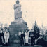 Andreja Jansona no jauna veidotā Jelgavas Atbrīvošanas cīņu pieminekļa "Lāčplēsis un Melnais bruņinieks" atklāšana