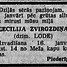 Cecīlija Zvirgzdiņa