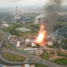 Spēcīgs ugunsgrēks pie Maskavas, termoelektrostacijā. Vismaz 12 ievainoti
