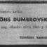 Joņs Dumbrovskis
