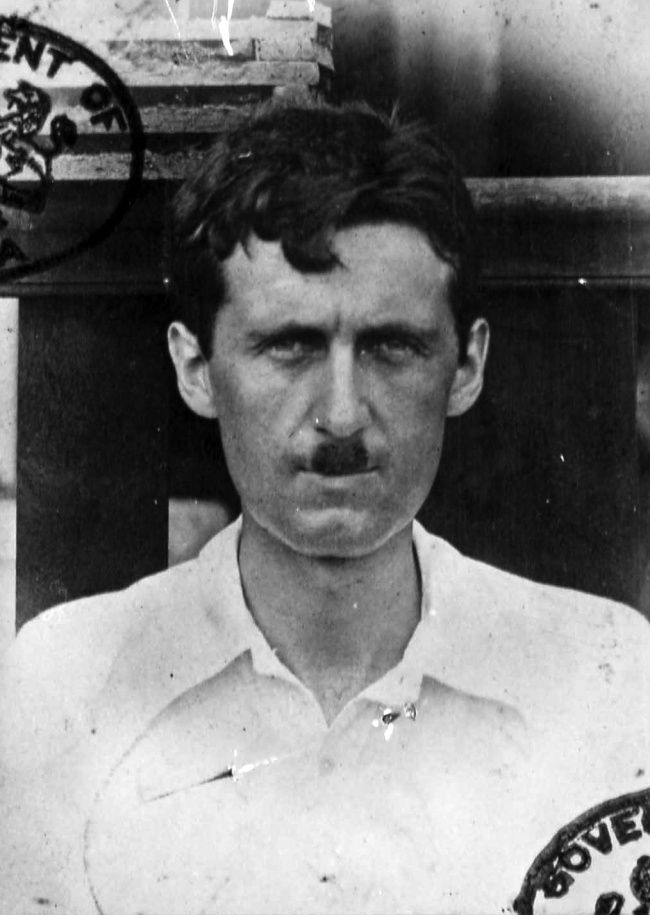 George Orwell   OrwellBurmaPassport 