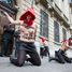 Активистки FEMEN устроили "экзекуцию" перед саудовским посольством в Париже
