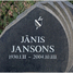 Jāņa Jansona kapavieta Biķera kapos 