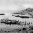 90,000 Australian, NZ, British and French forces began landing on the Turkish Gallipoli Peninsula