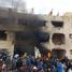 Huge explosion rocks el-Arish police station in northern Sinai peninsula