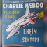 Franču Charlie Hebdo publicē kārtējo karikatūru par aviokatastrofas upuriem