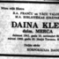Daina Klee
