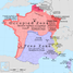 Francijas kapitulācija un sadalīšana vācu okupācijas zonā un Višī Francijā