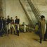 Napoleons Bonaparts uz britu kuģa Bellerophon oficiāli padodas kapteinim Meitlandam 