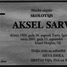 Aksel Sarv