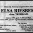 Elsa Riesbergs