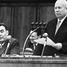 Soviet leader Nikita Khrushchev was removed from power