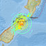 Jaunzēlandē notikusi 7.8 balles spēcīga zemestrīce un tam sekojis cunami. Vismaz 2 bojāgājušie