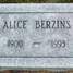 Alice Berzins