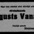 Augusts Vanags