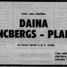 Daina Kancbergs Planks
