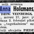 Anna Holcmans