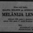 Melānija Lence