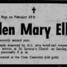 Elene Mary Ellis