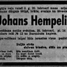Johans Hempelis