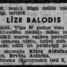 Līze Balodis