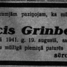 Fricis Grinbergs