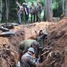 Karavīru meklēšanas vienība "Leģenda" Blīdenes pagastā atrod latviešu karavīru kapus