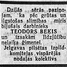 Teodors Beķis