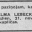 Zelma Lebecka