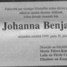 Johanna Benjamiņa
