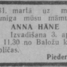 Anna Hāne