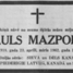 Pauls Mazpolis