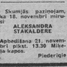 Aleksandra Stakaldere
