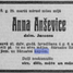 Anna Anševice