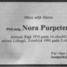Nora Purpētere