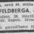Friderika Feldberga