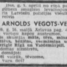 Arnolds Vegots - Vegners