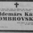 Voldemārs Kārlis Dombrovskis