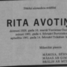 Rita  Avotiņa