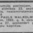 Pauls Malkolms