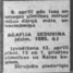 Agafija Seduņina