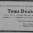 Toms Dēzis