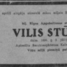 Vilis Stūre