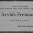 Arvīds Freimanis