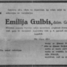Emīlija Gulbe