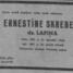 Ernestīne Skrebere